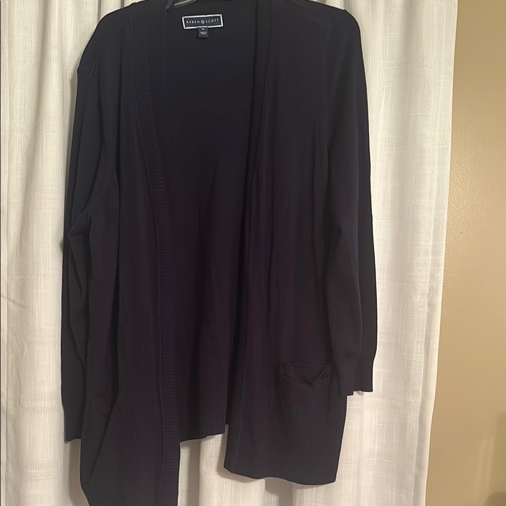 Karen Scott Women's Black Sweater
